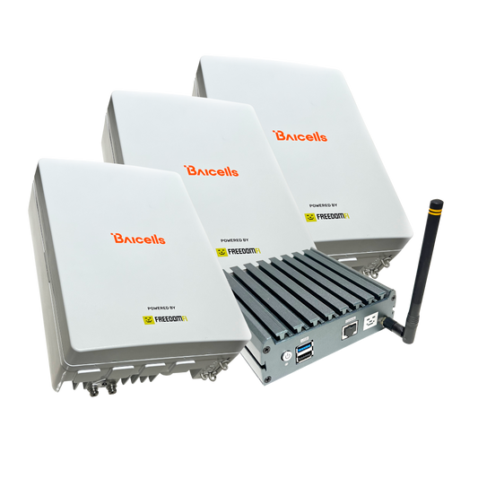 Bundle: 3X Baicells 430H + 1X FreedomFI Gateway